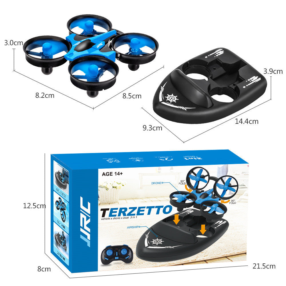 Electrically controlled remote control toys for land, water and air