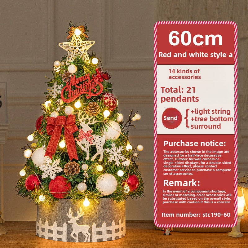 Desktop decorative small Christmas tree