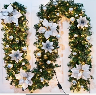 Christmas Rattan Decoration