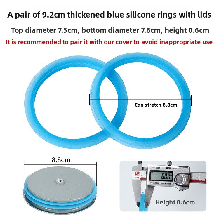 Kitchen Sink Drain Cover with Silicone Ring