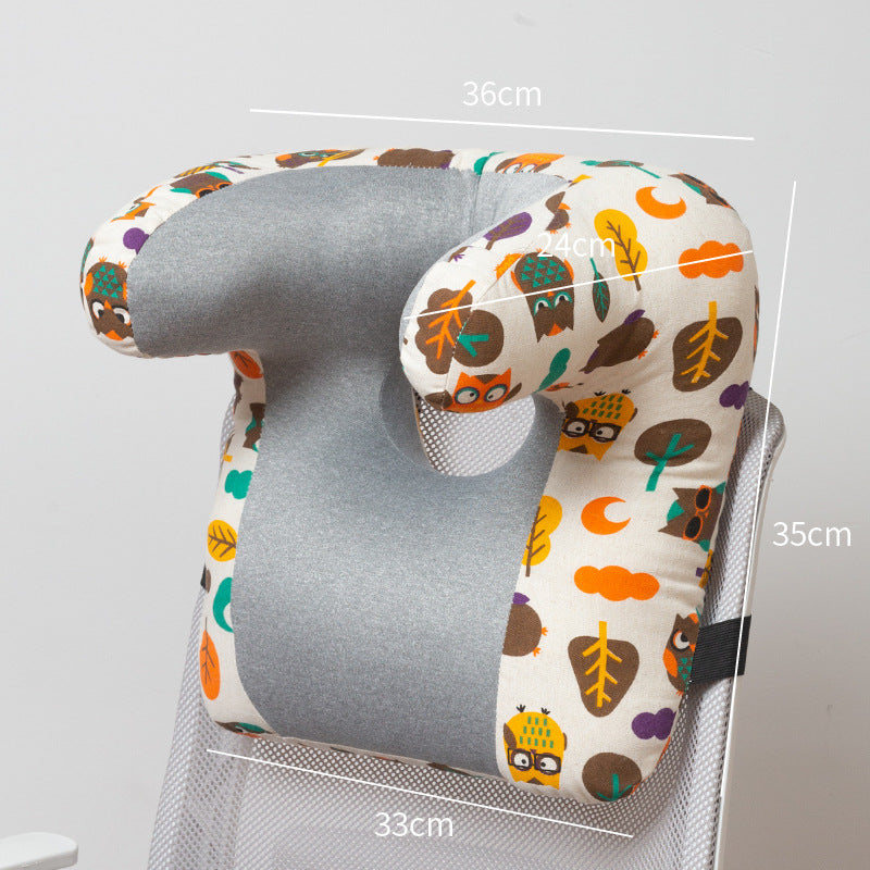 Ergonomic Office Sleeping Pillow for Neck and Back Support, Comfy Nap Headrest Cushion