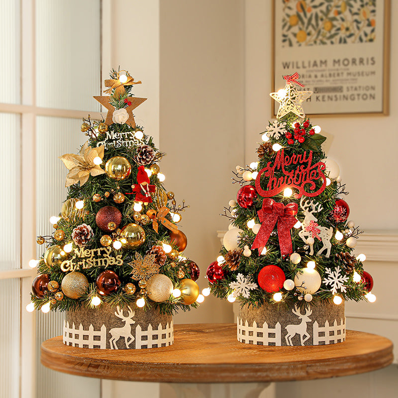Desktop decorative small Christmas tree