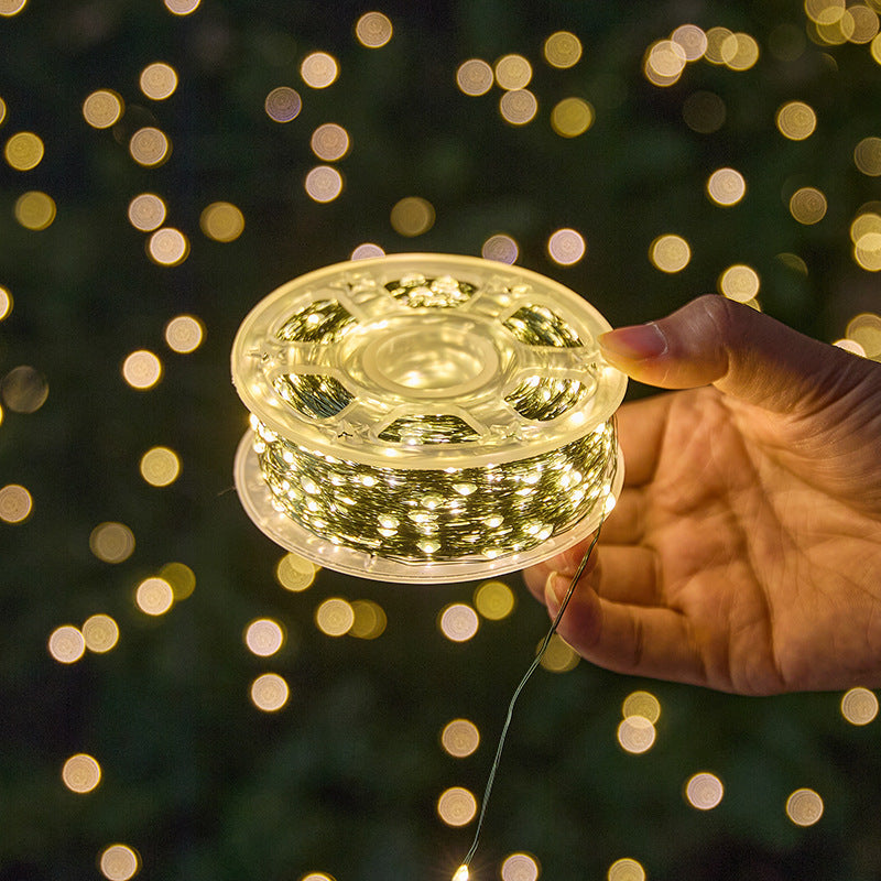 Christmas tree small light string