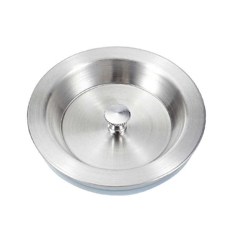 Kitchen Sink Drain Cover with Silicone Ring