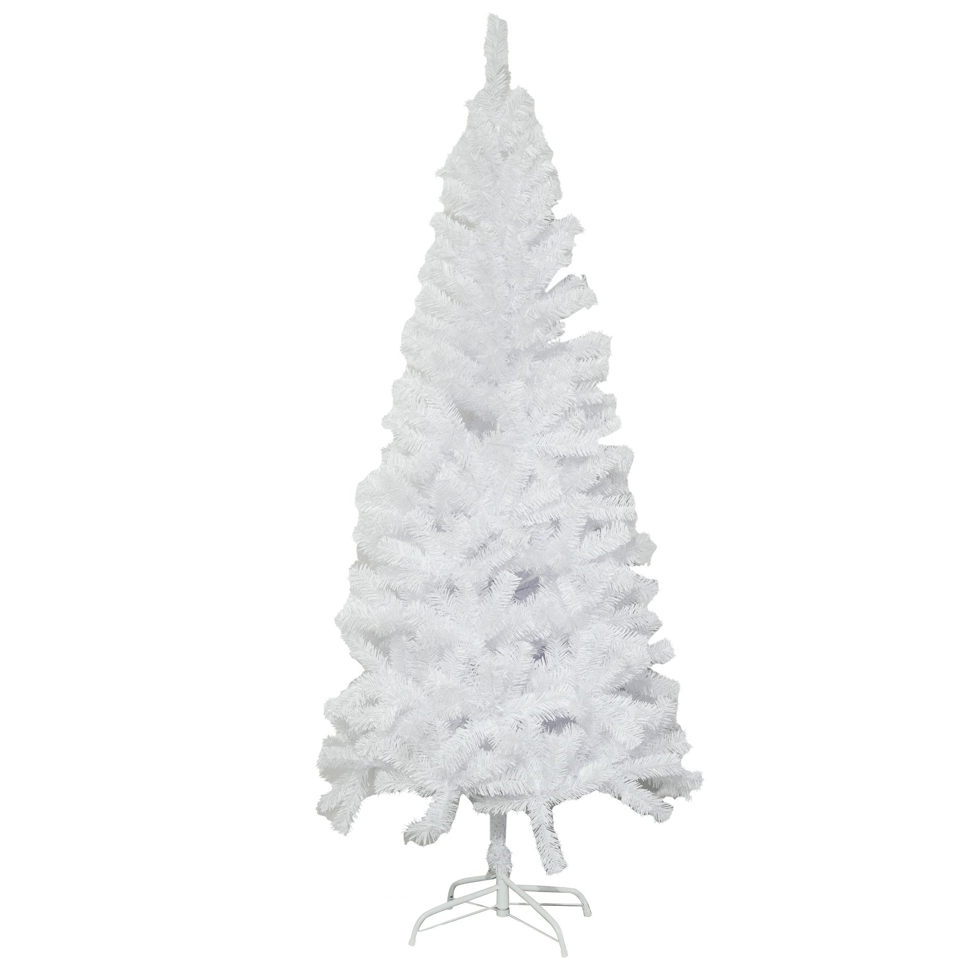 Flocked Artificial Christmas Tree with Snow Effect