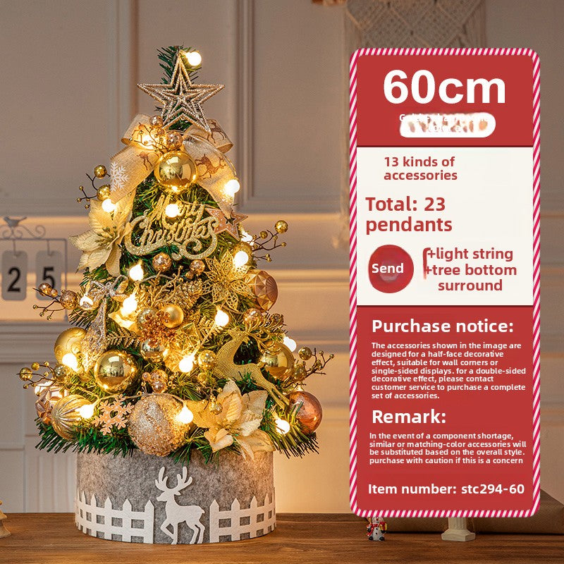 Desktop decorative small Christmas tree