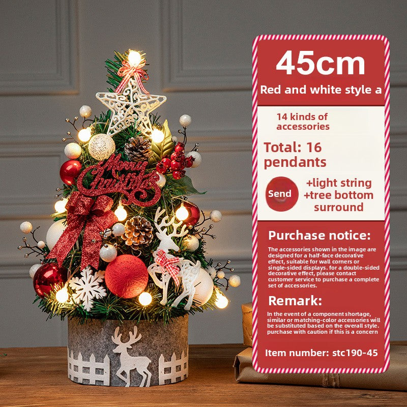 Desktop decorative small Christmas tree