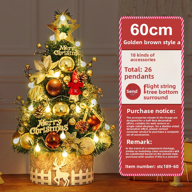 Desktop decorative small Christmas tree