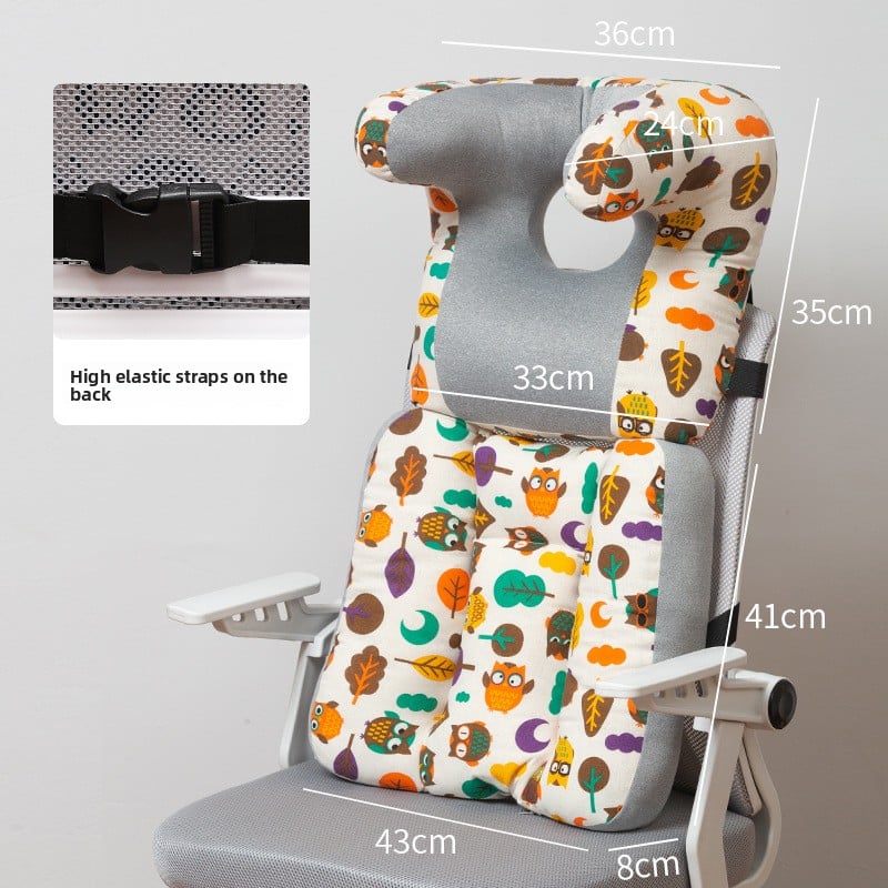 Ergonomic Office Sleeping Pillow for Neck and Back Support, Comfy Nap Headrest Cushion